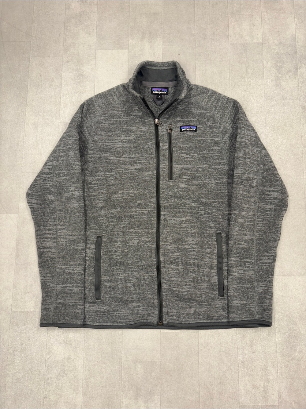 Patagonia Full Zip Heather Gray Better Sweater Jacket